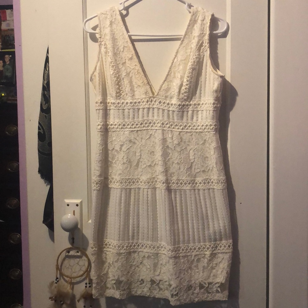White Lace Dress